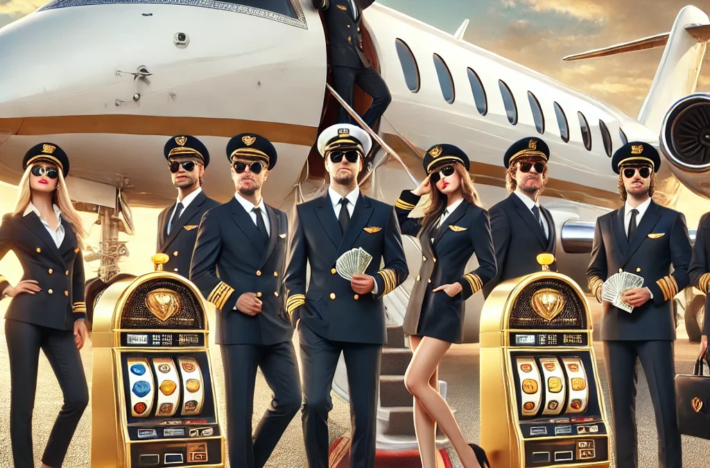 最新QT電子飛行員老虎機！贏取巨額獎金！